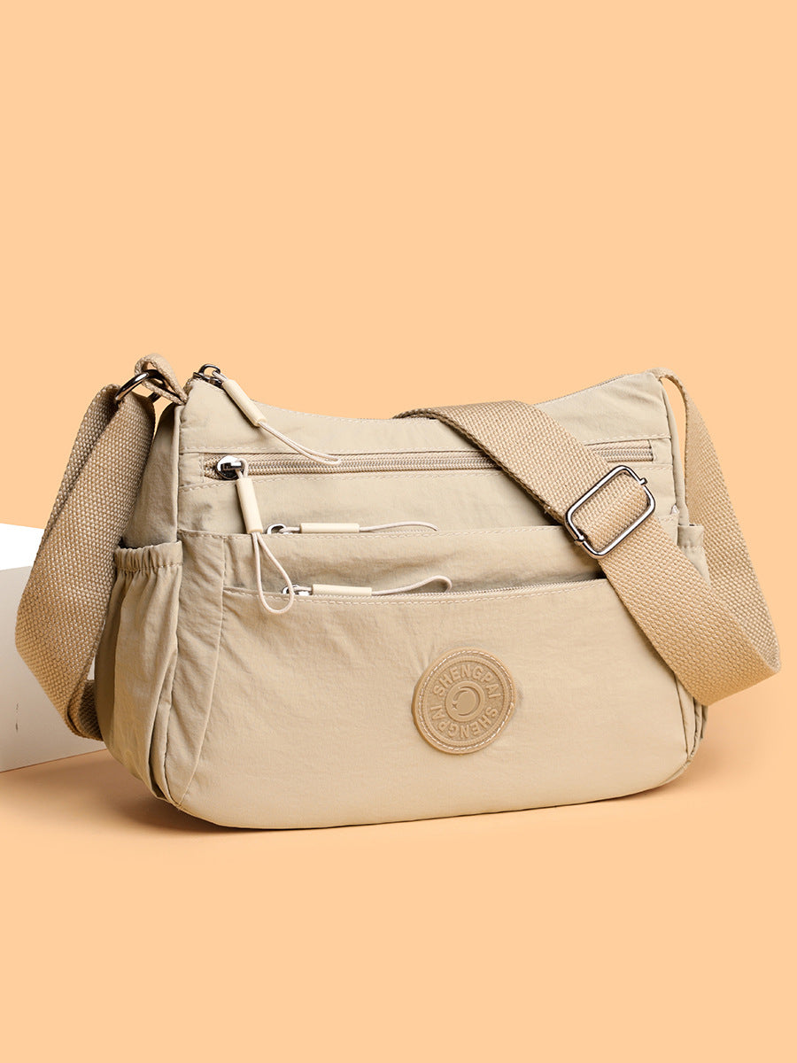 Große Quilted Clutch mit Reißverschluss, Reise Aufbewahrungstasche