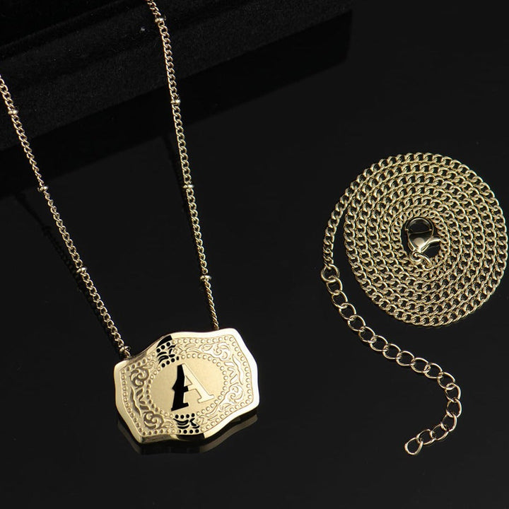 CINDY™ - Elegante Anhänger-Halskette mit Initialen