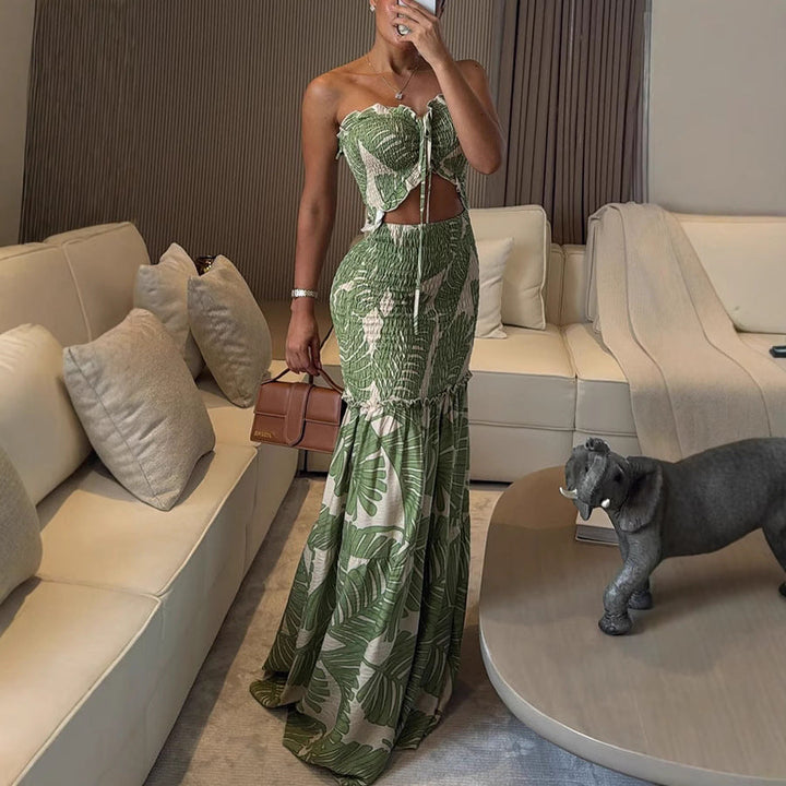 LIVARA™ – Elegantes Meerjungfrau-Kleid mit Rüsche