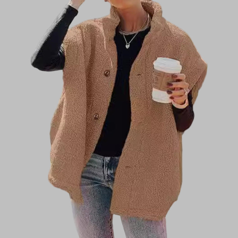 RANJANA™ - Lässige ärmellose leichte Fuzzy-Weste