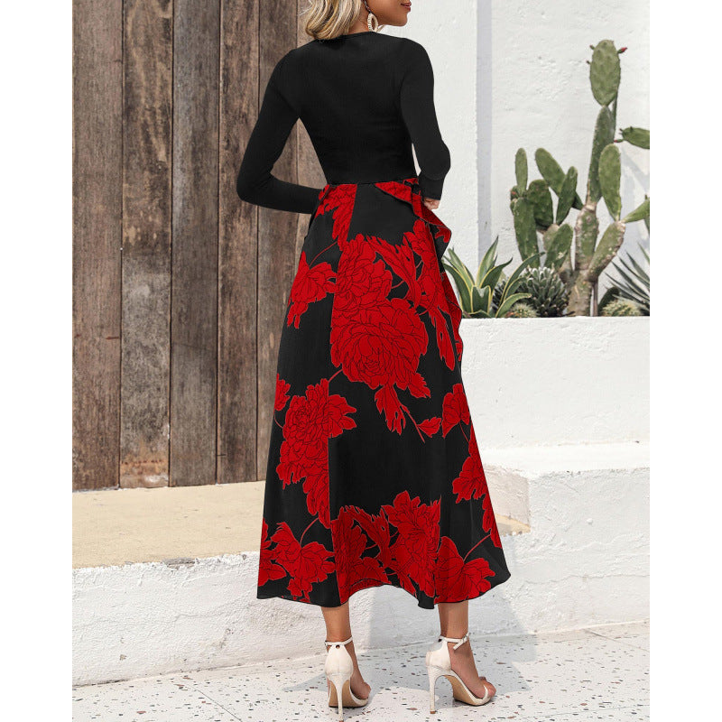 SADIE™ – Floral Charm Ärmelloses Midi-Kleid