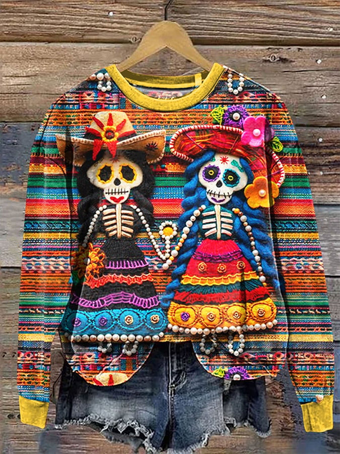 LINDSY™ - Lässiges Crewneck Sweatshirt mit Drop Shoulder