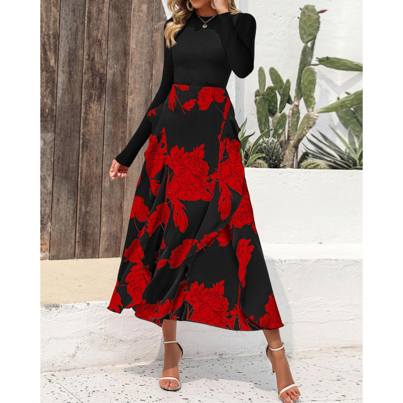 SADIE™ – Floral Charm Ärmelloses Midi-Kleid