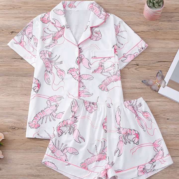 PIPER™ - Leichtes Button-Front Lounge Co-Ord