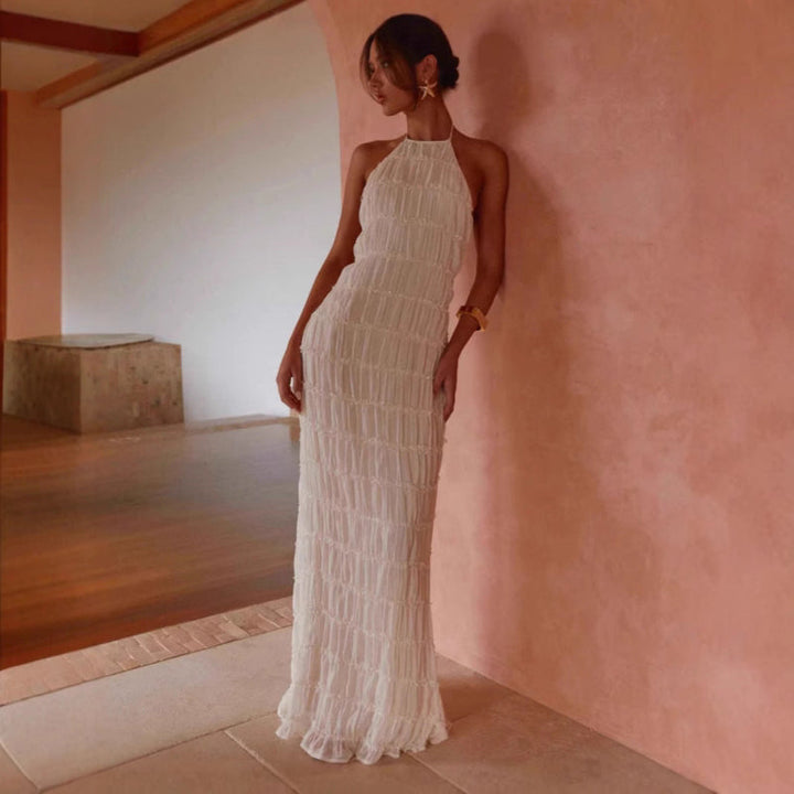 LUNET™ - Elegantes ärmelloses, rückenfreies Bodycon-Maxikleid