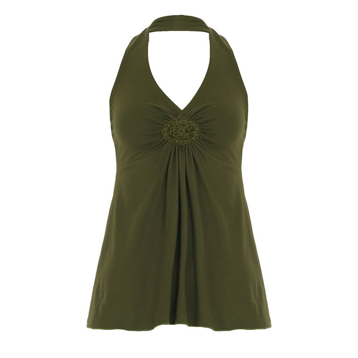 ELSATI™ – Lässiges Basic Halter-Top