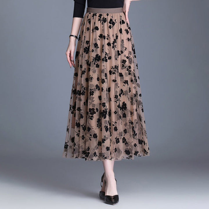 ADELINE™ – Schicker Floral-Midi-Rock