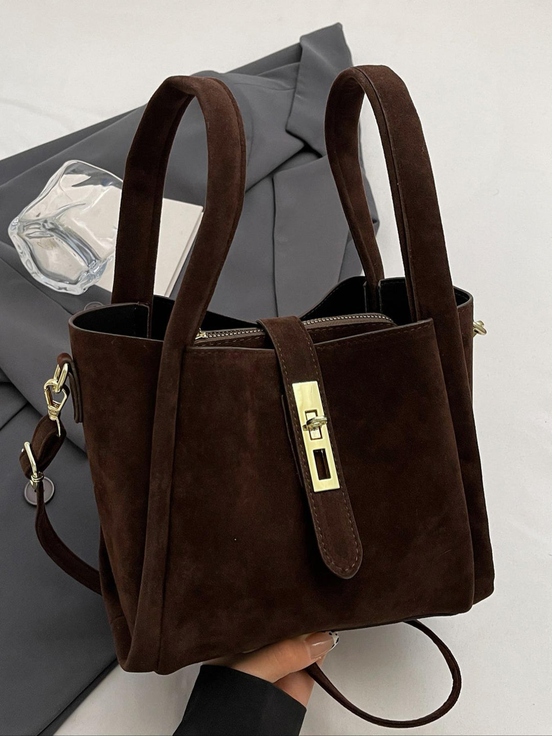 Elegante Retro Crossbody Schultertasche für Arbeit & Alltag