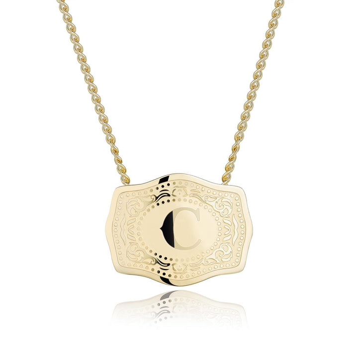 CINDY™ - Elegante Anhänger-Halskette mit Initialen