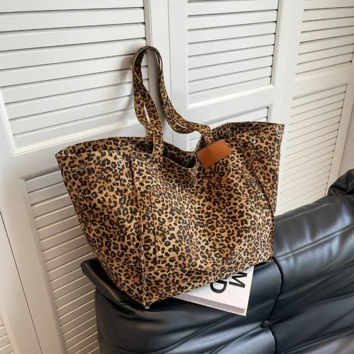 ODILE™– Mühelos Schicke Leoparden-Tasche