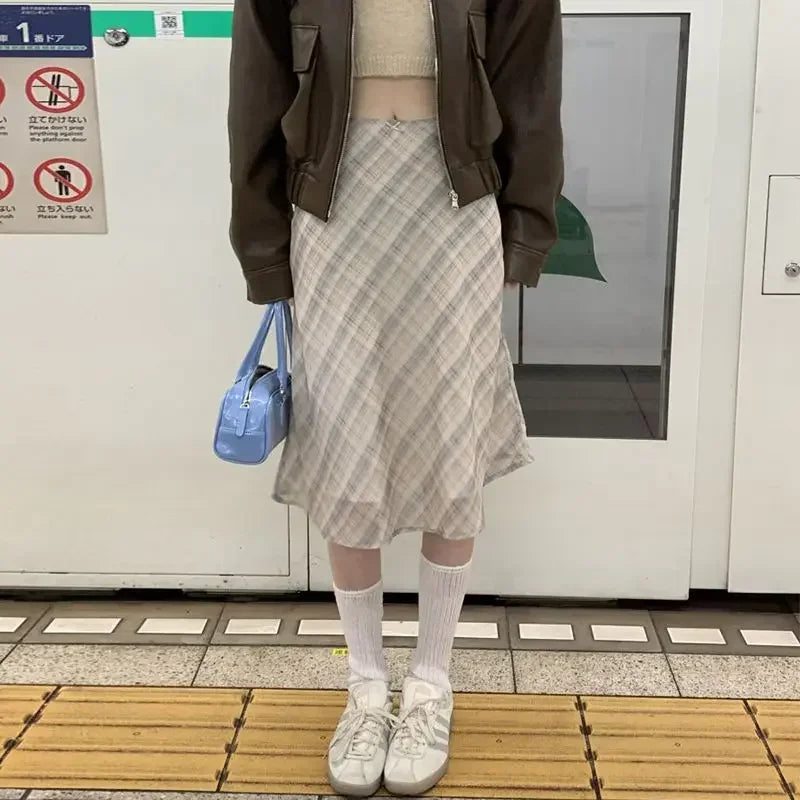 MORIAH™ – Klassischer Karomuster Midi-Rock