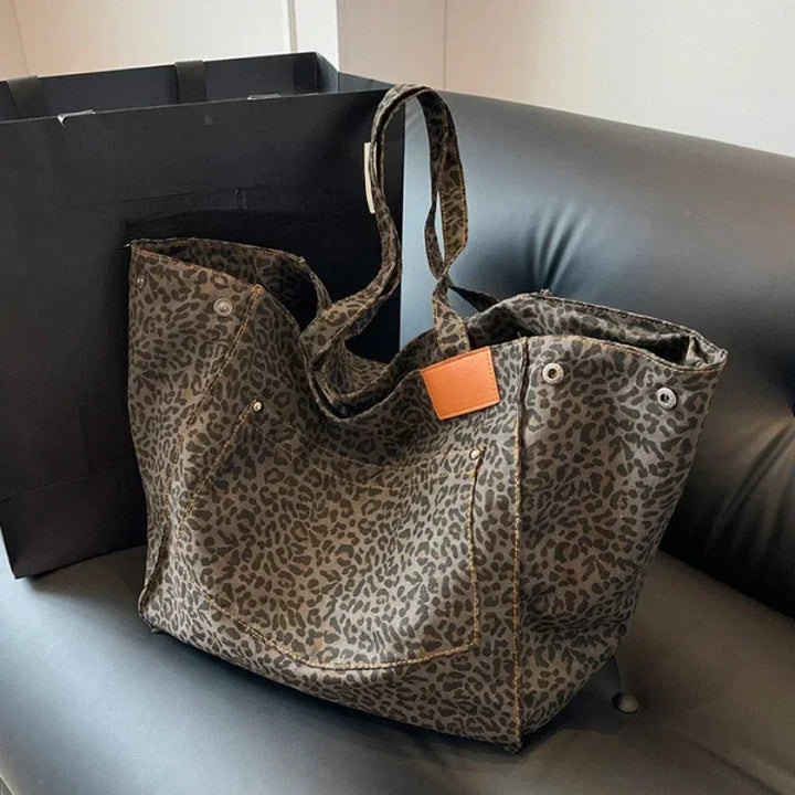 ODILE™– Mühelos Schicke Leoparden-Tasche