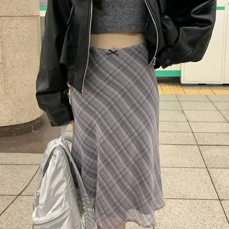 MORIAH™ – Klassischer Karomuster Midi-Rock