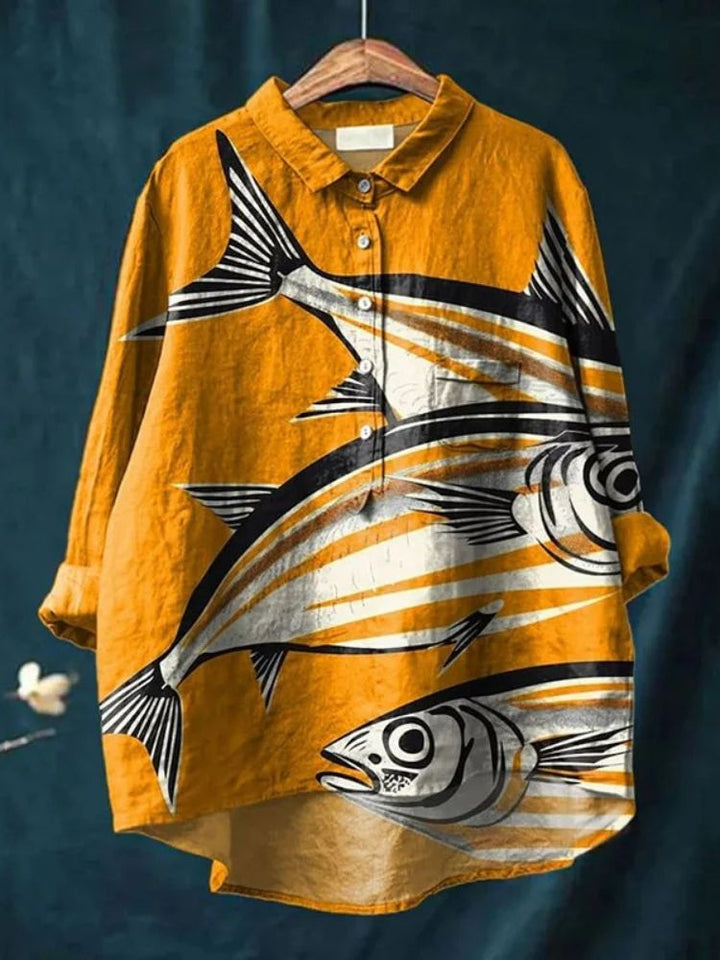 DARA™ - Fisch Kunst Shirt
