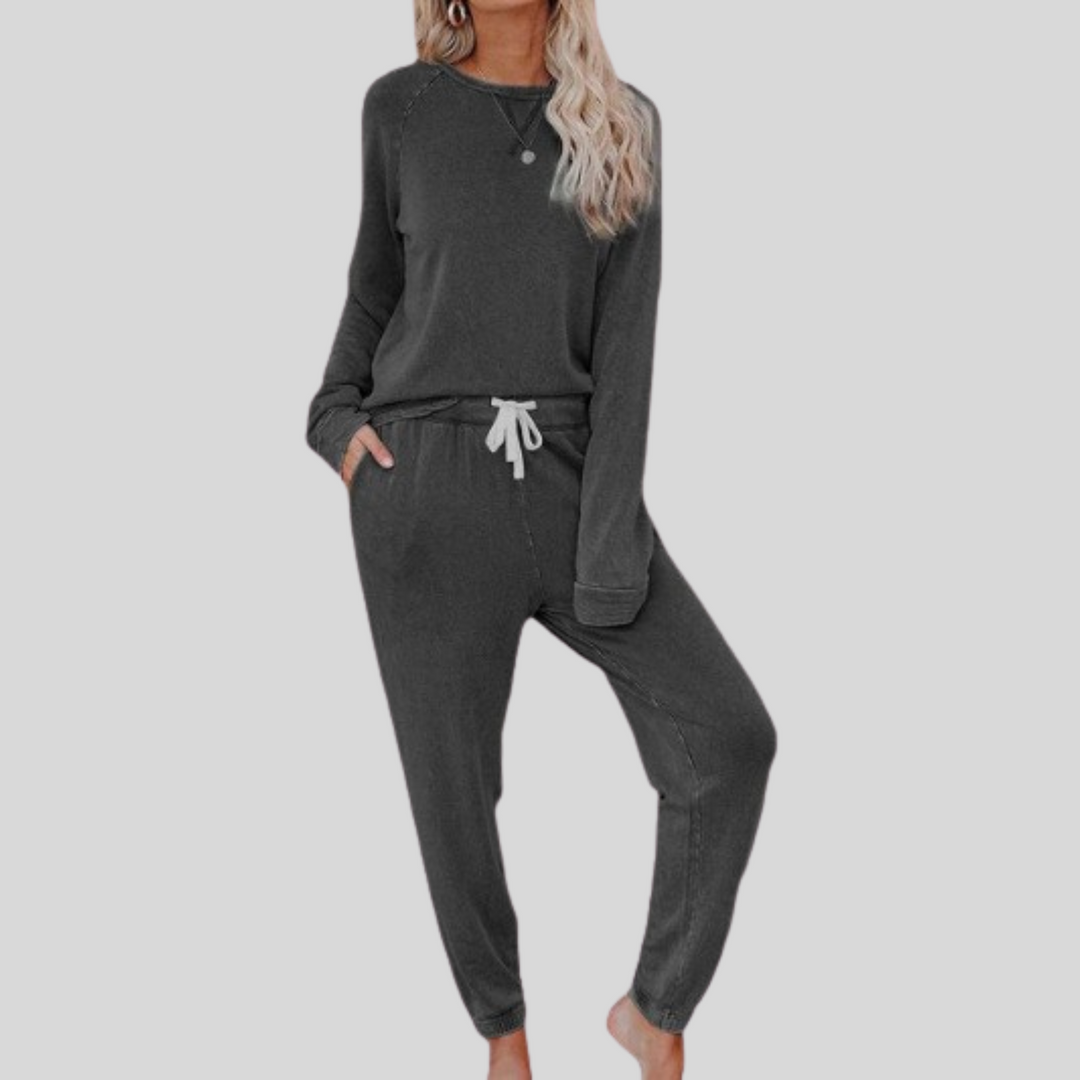 JOCELYN™ - Lässiges Langarm- und Sweatpants-Set