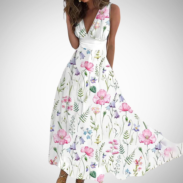 MIRIANNE™ - Zeitloses Florales Maxikleid