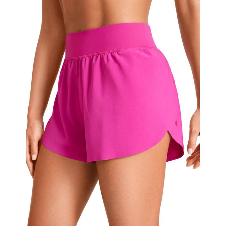 ALABI™ – Bequeme High-Waist Shorts mit gespaltenem Saum