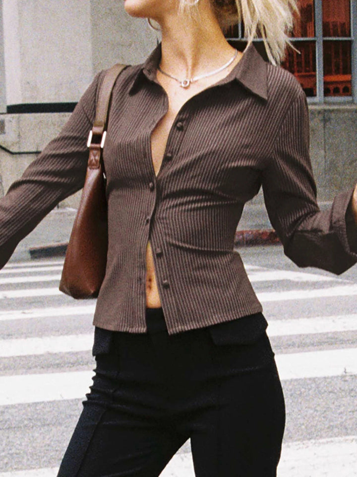 RACHEL™ - Stylisches Button-Up Top