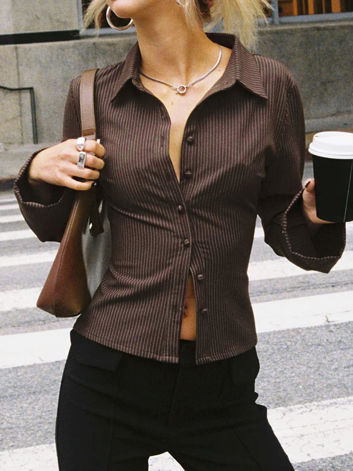 RACHEL™ - Stylisches Button-Up Top