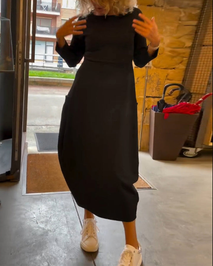 CORA™ - Lässiges Chic Midi-Kleid