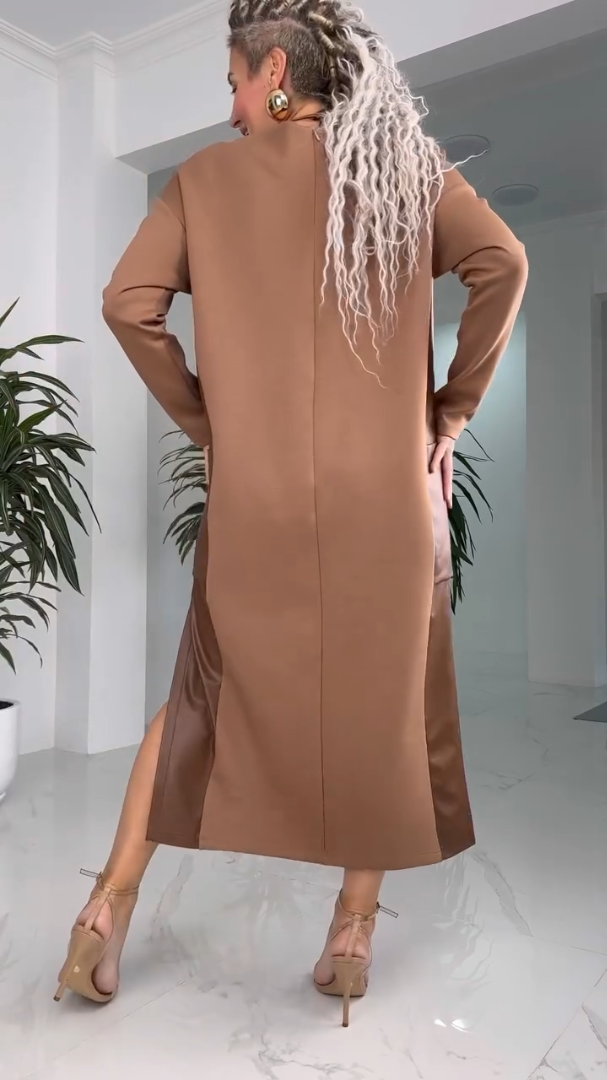 MARILYN™ - Klassisches Minimalistisches Midi-Kleid