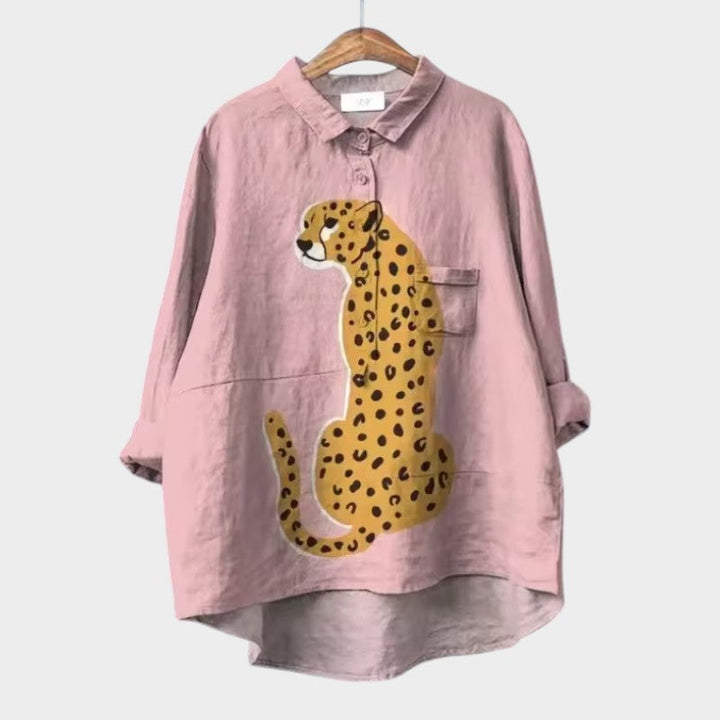 TALLIE™ – Entspannte bedruckte Bluse