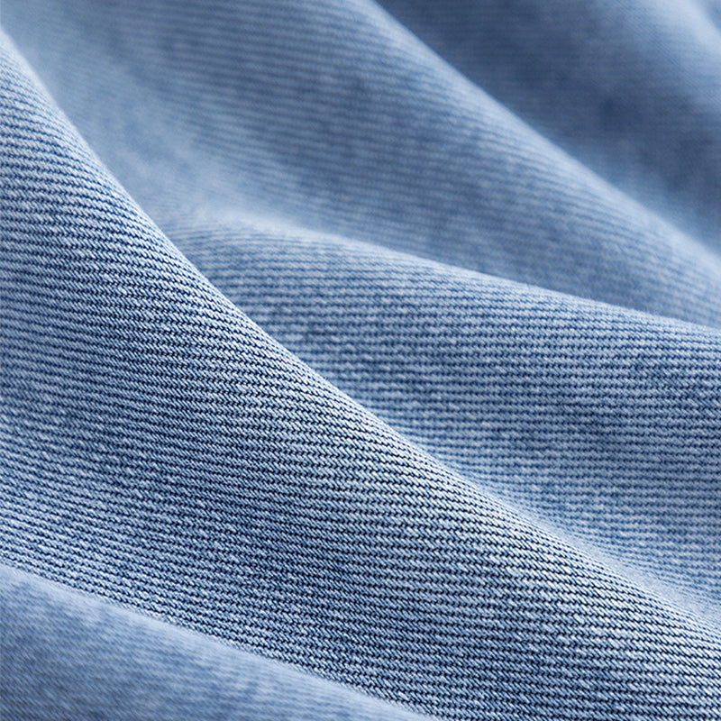 ELORA™ - Zweifarbiger Denim-Trench