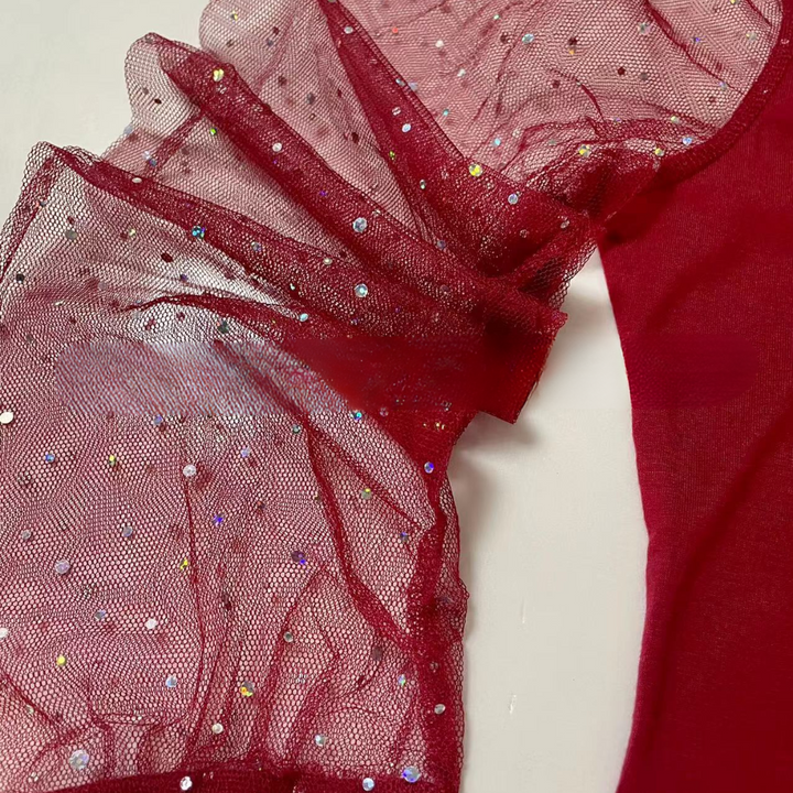 LILA™ - Spitzenärmel Kleid